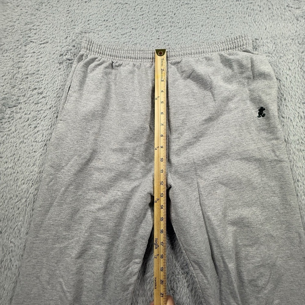 VINTAGE Walt Disney World Sweatpants Gray Mickey Mouse Mens Made in USA - Picture 6 of 9